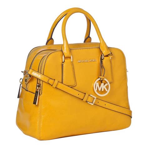 michael kors bag yellow and khaki|michael kors outlet yellow purse.